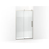 Kohler - PremiseE 76'' H Sliding Shower Door With 5/16''-Thick Glass - Anodized Brushed Nickel