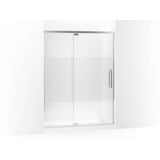 Kohler - PremiseE 76'' H Pivot Shower Door With 5/16''-Thick Glass - Bright Polished Silver