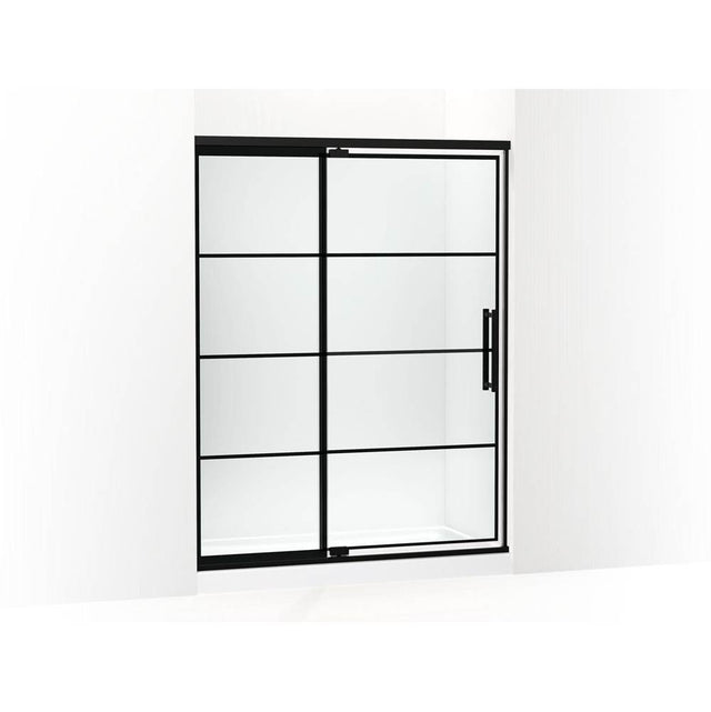 Kohler - PremiseE 76'' H Pivot Shower Door With 5/16''-Thick Glass - Matte Black