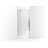 Kohler - PremiseE 76'' H Pivot Shower Door With 5/16''-Thick Glass - Bright Polished Silver