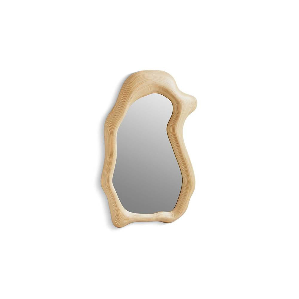 Kohler - LandshapesE by Daniel Arsham 27'' x 39'' framed mirror - Stratified Birch