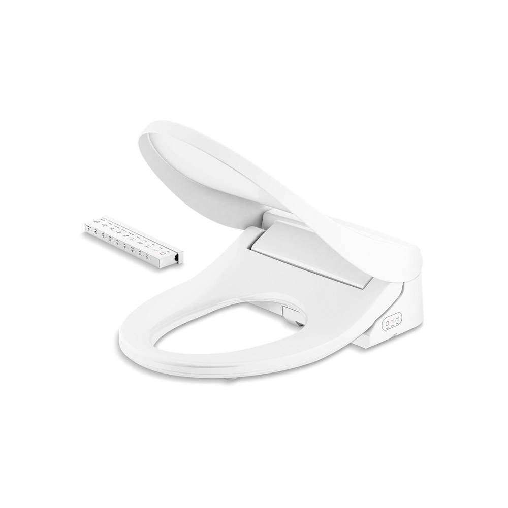 Kohler - PureWash E880 Elongated bidet toilet seat with remote control - White