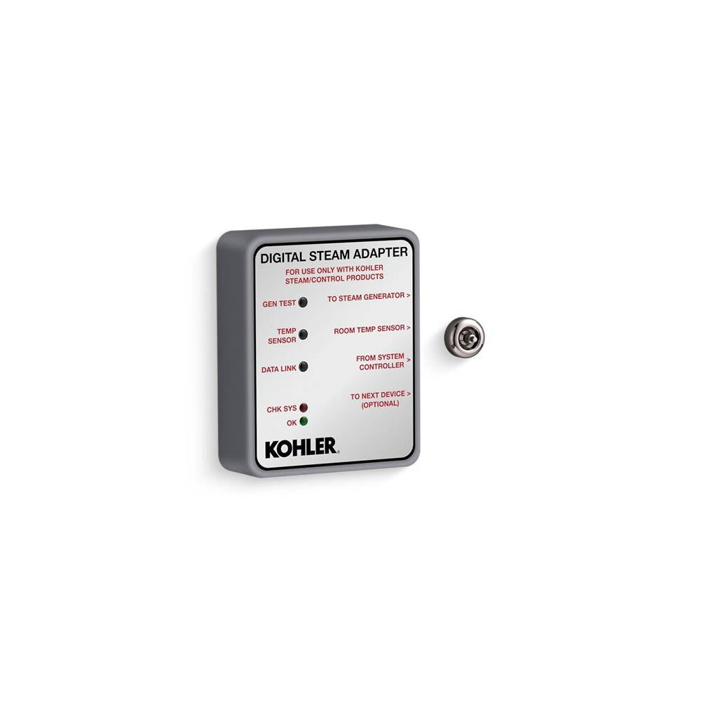 Kohler - Invigoration Series Digital steam adapter - Vibrant Titanium