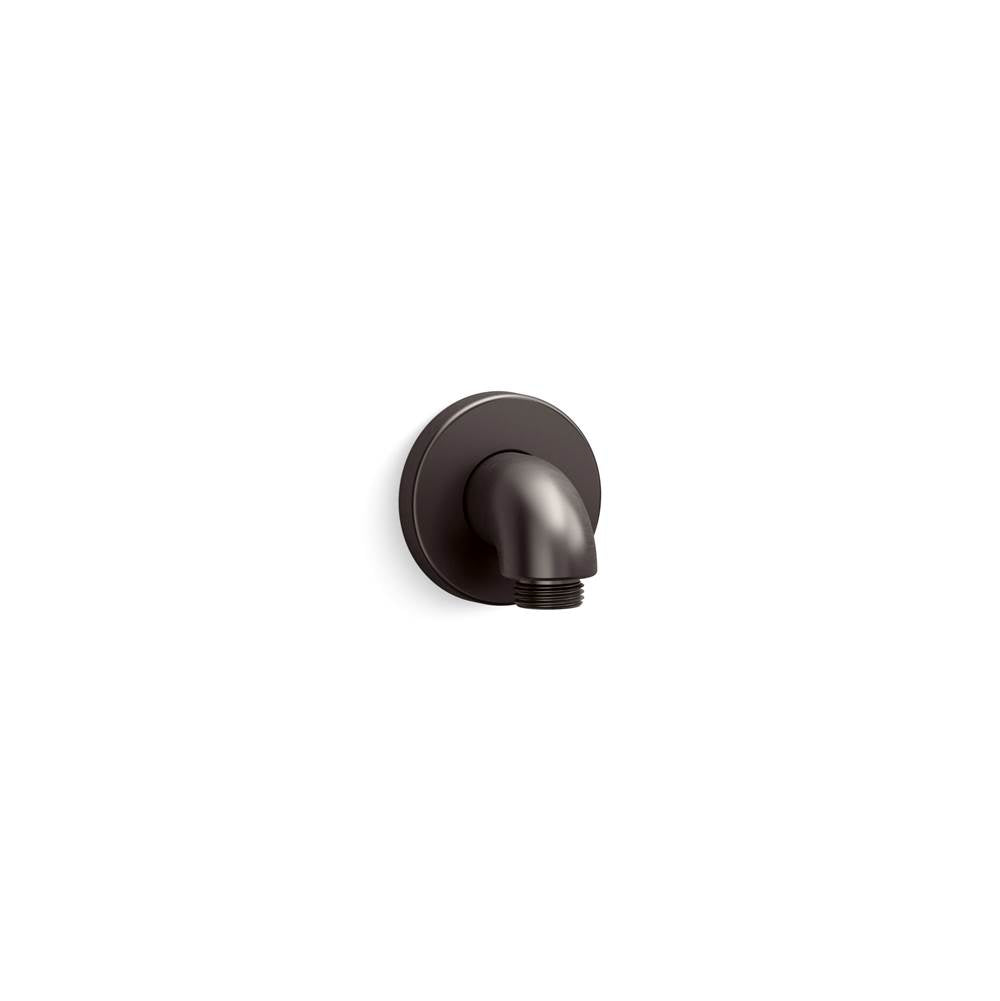 Kohler - Purist Stillness Wall-Mount Supply Elbow With Check Valve - Brushed Graphite