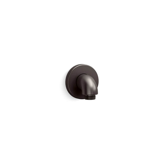 Kohler - Purist Stillness Wall-Mount Supply Elbow With Check Valve - Brushed Graphite