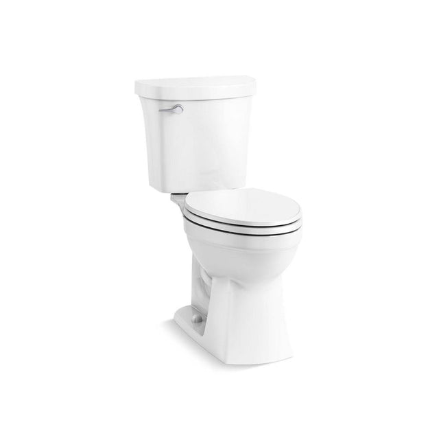 Kohler - MaxtonE The Complete Solution two-piece elongated toilet, 1.28 gpf - White