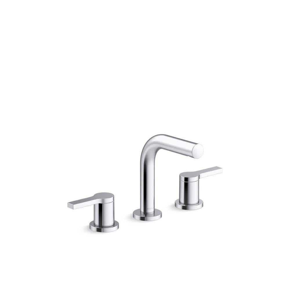 Kohler - Elate Widespread bathroom sink faucet, 1.0 gpm - Polished Chrome