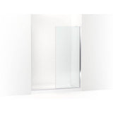 Kohler - ComposedE 3/8'' fixed panel glass and hardware - Bright Polished Silver