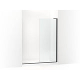 Kohler - ComposedE 3/8'' fixed panel glass and hardware - Matte Black