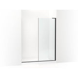 Kohler - ComposedE 3/8'' fixed panel glass and hardware - Matte Black