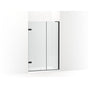Kohler - ComposedE 3/8'' pivot door glass and hardware, no handle - Matte Black