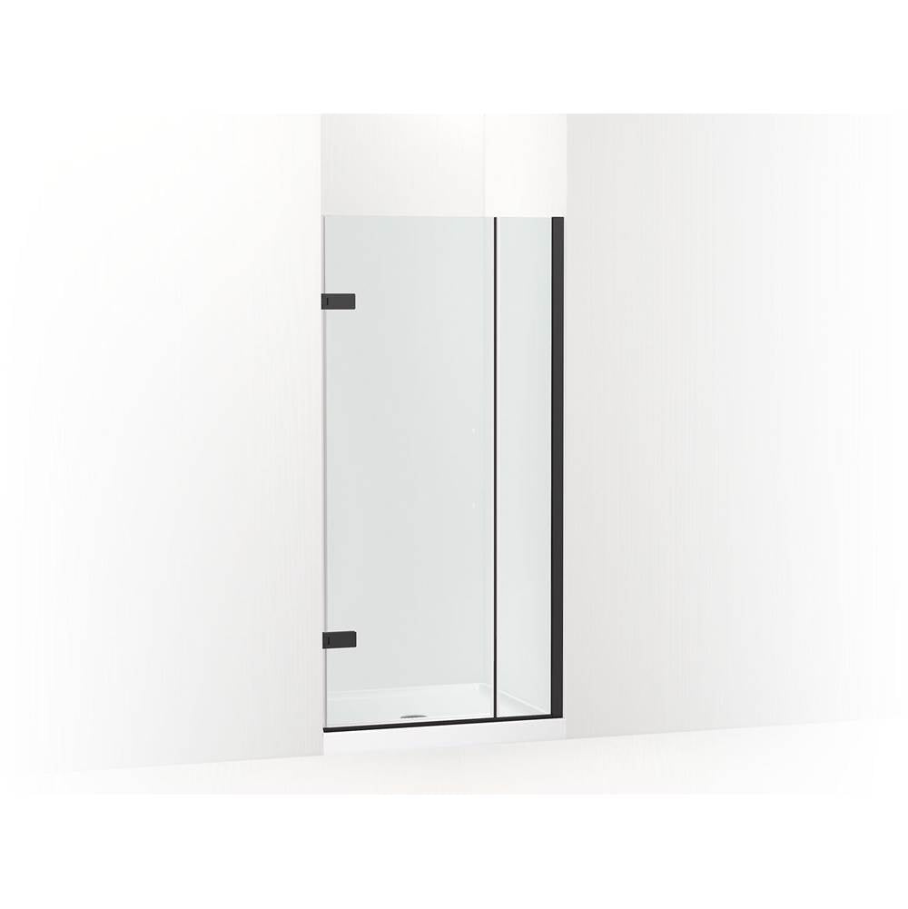 Kohler - ComposedE 3/8'' pivot door glass and hardware, no handle - Matte Black