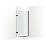 Kohler - ComposedE 3/8'' pivot door glass and hardware, no handle - Matte Black