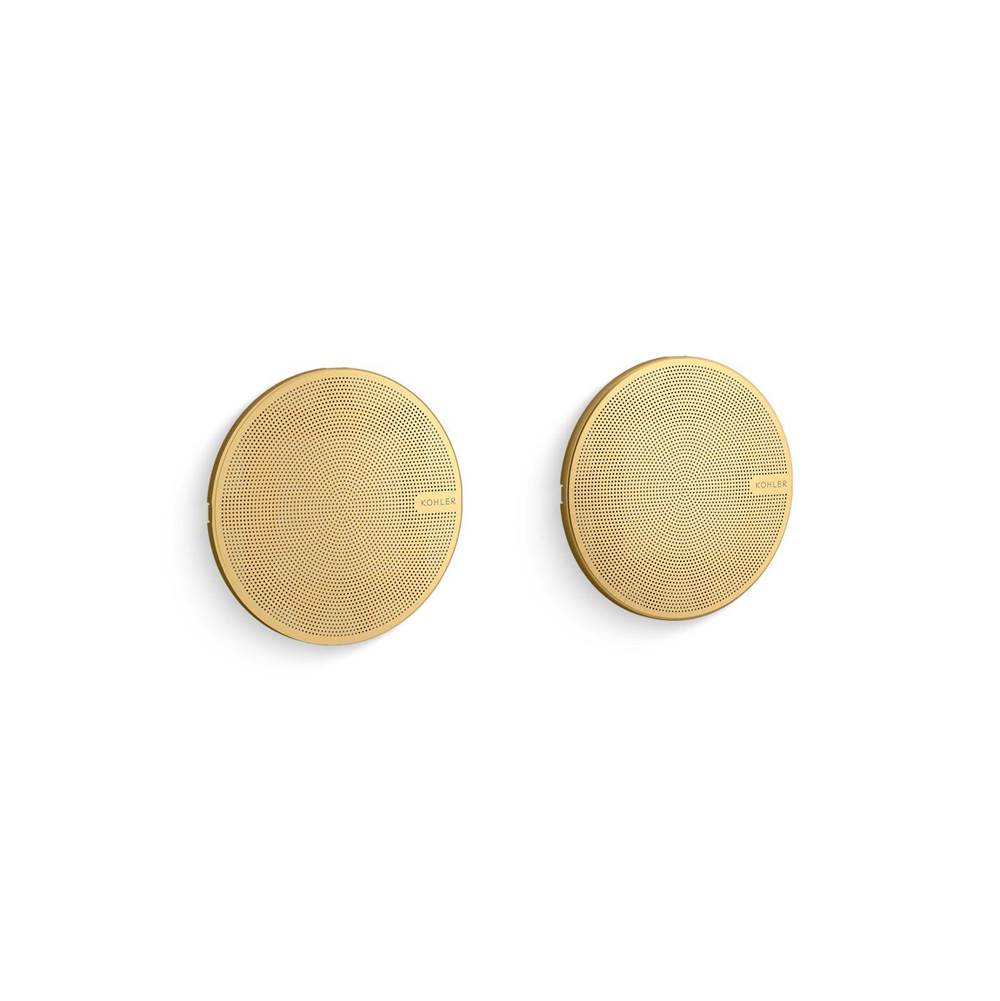 Kohler - SoundTile Shower speakers - Vibrant Brushed Moderne Brass