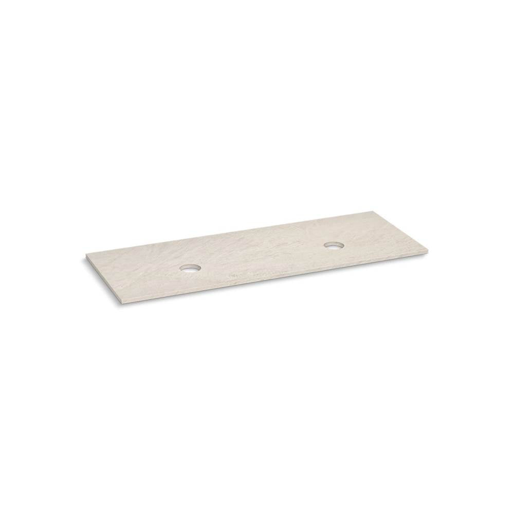 Kohler - LandshapesE by Daniel Arsham 61'' Dekton vanity top - Liquid Shell