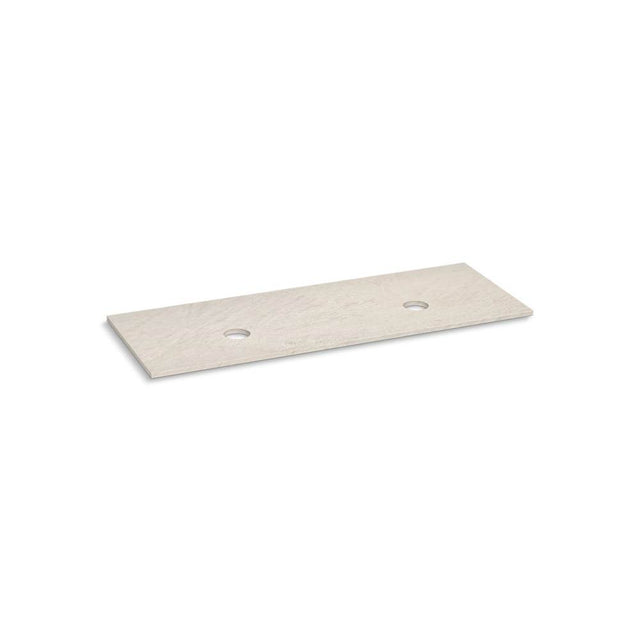 Kohler - LandshapesE by Daniel Arsham 61'' Dekton vanity top - Liquid Shell