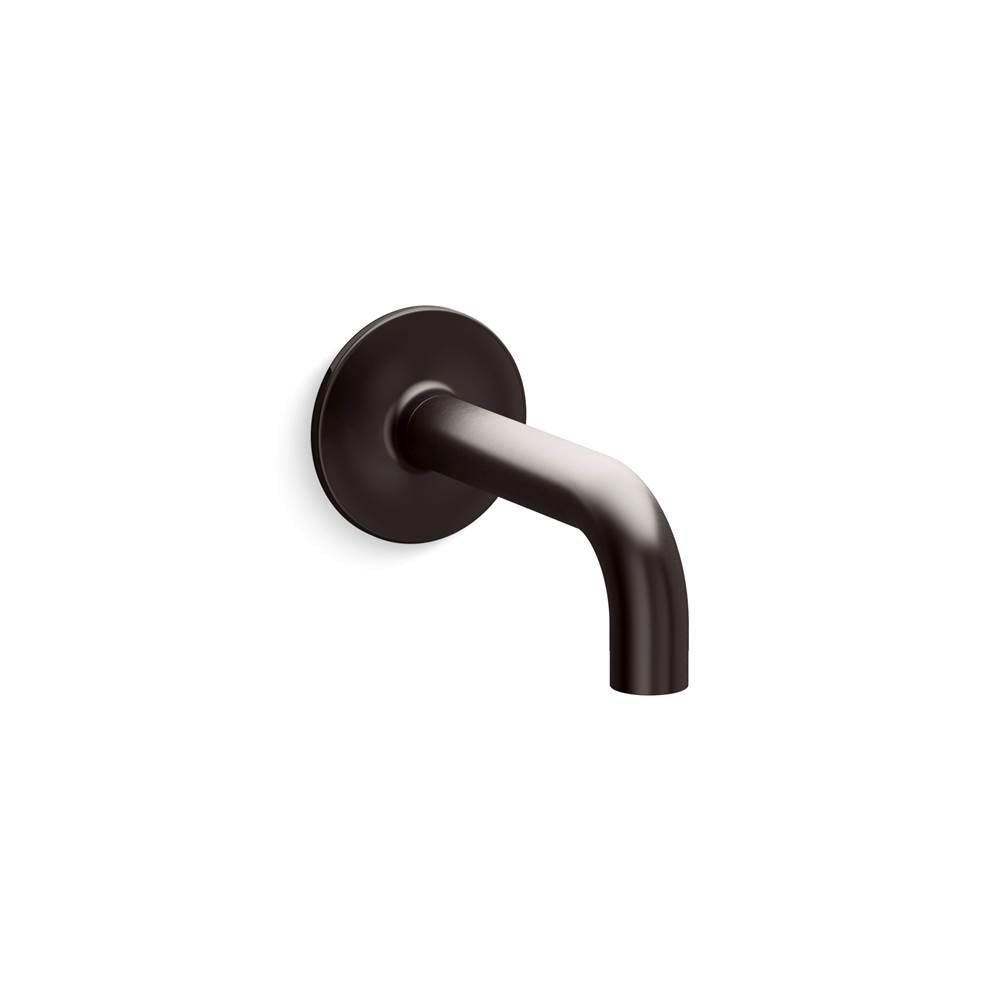 Kohler - Purist Wall-Mount Bath Spout - Brushed Graphite