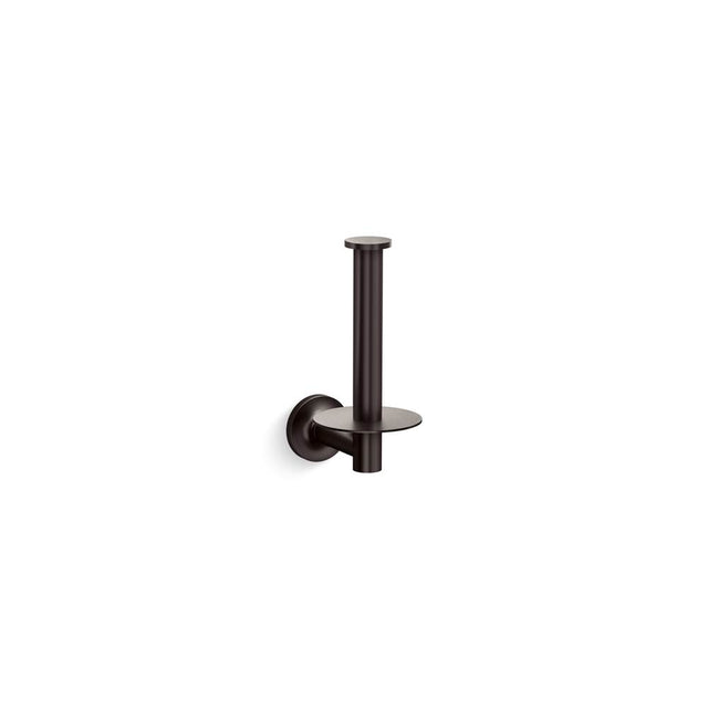 Kohler - Purist Vertical Toilet Paper Holder - Brushed Graphite