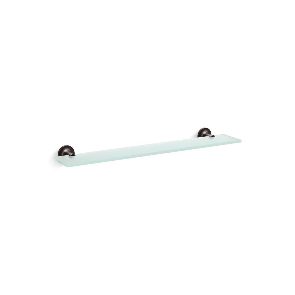 Kohler - Purist Glass Shelf - Brushed Graphite