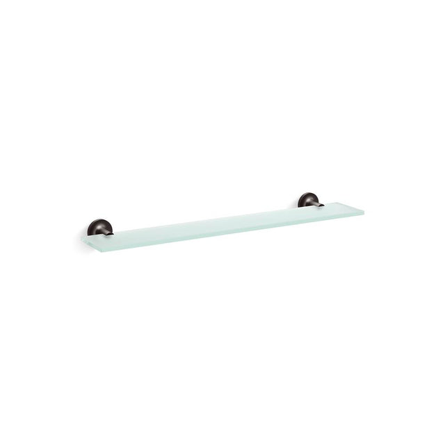 Kohler - Purist Glass Shelf - Brushed Graphite
