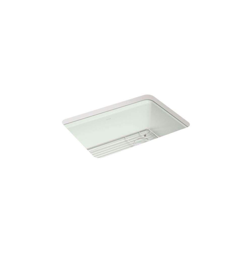 Kohler - Riverby 27 in. Undermount Single-Bowl Kitchen Sink - Sea Salt