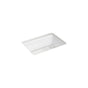 Kohler - Riverby 27 in. Undermount Single-Bowl Kitchen Sink - White