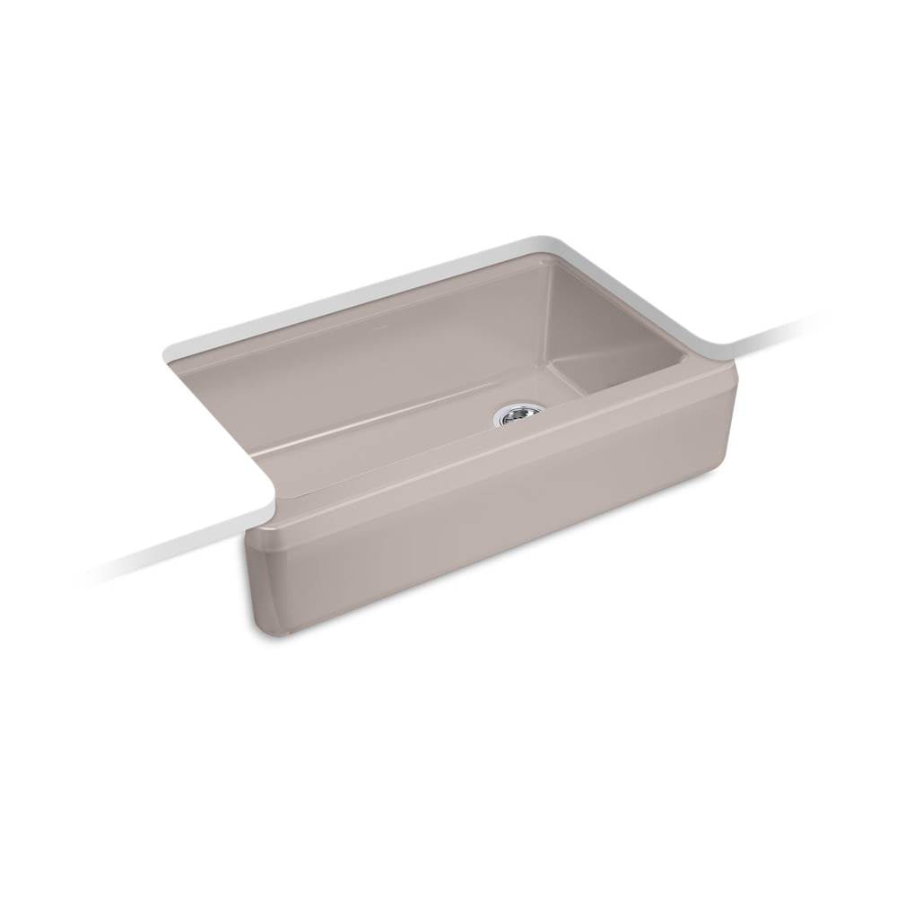 Riverby 35-3/4'' undermount single-bowl farmhouse workstation kitchen sink
