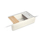 Kohler - Riverby 35-3/4'' undermount single-bowl farmhouse workstation kitchen sink - Biscuit