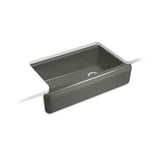 Riverby 35-3/4'' undermount single-bowl farmhouse workstation kitchen sink