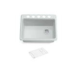 Riverby 27 in. Undermount Single-Bowl Kitchen Sink