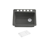 Riverby 27 in. Undermount Single-Bowl Kitchen Sink