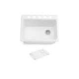 Riverby 27 in. Undermount Single-Bowl Kitchen Sink