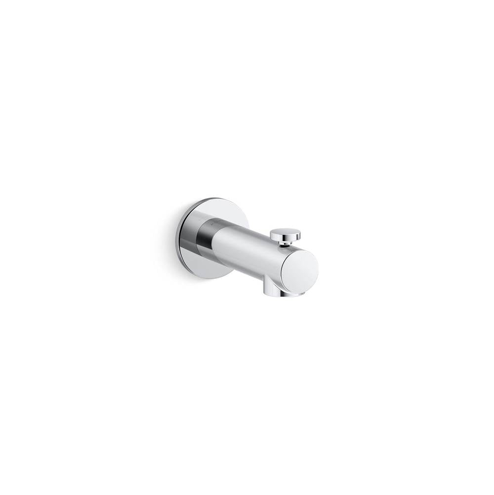 Kohler - Elate Wall-mount bath spout with diverter - Polished Chrome