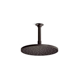 Kohler - Contemporary Round 10 in. Single-Function Rainhead 2.5 GPM - Brushed Graphite