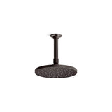 Kohler - Contemporary Round 8 in. Single-Function Rainhead 1.75 GPM - Brushed Graphite