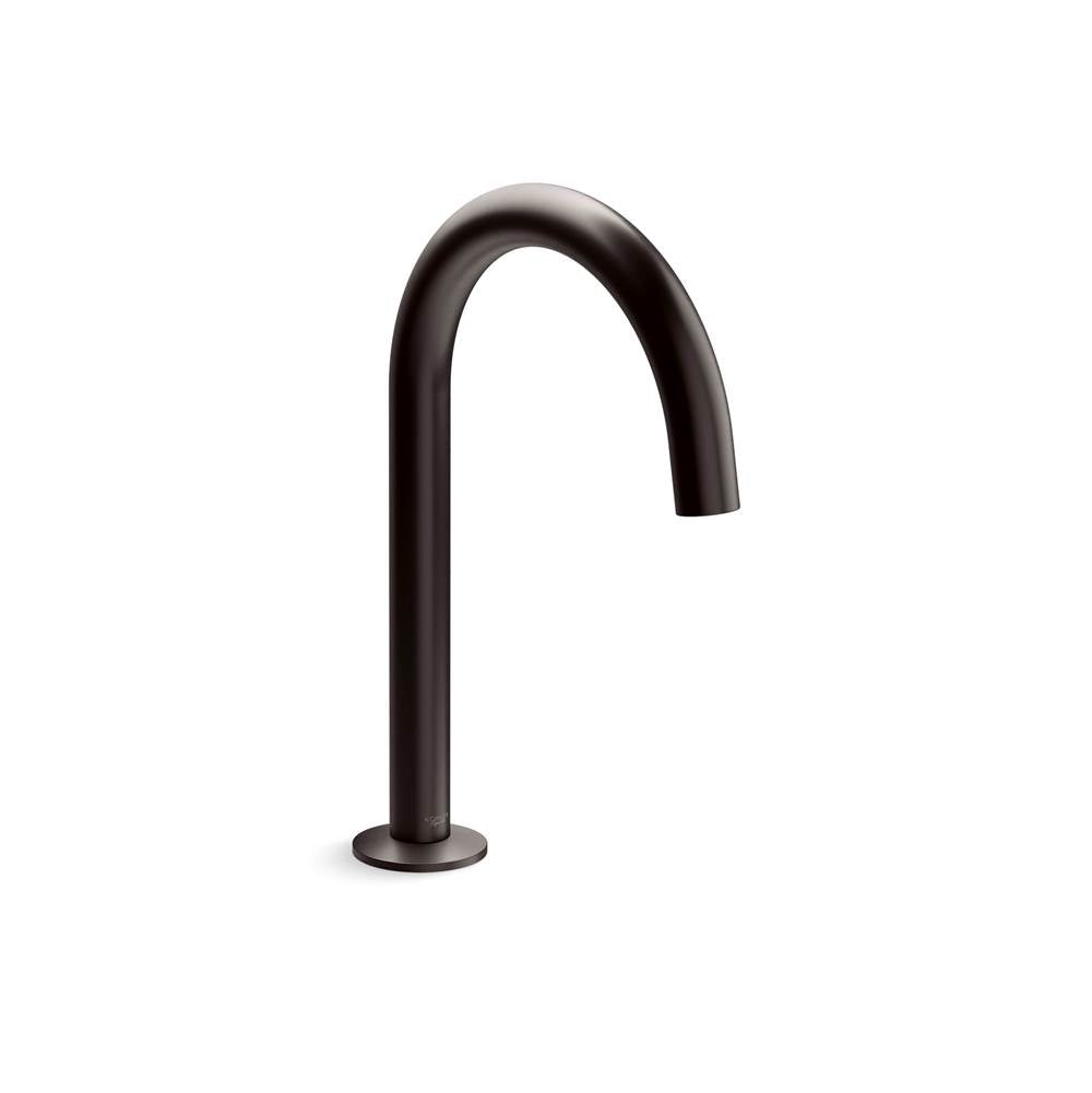Kohler - Components Deck-Mount Bath Spout With Tube Design - Brushed Graphite
