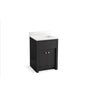 Kohler - AlouetteE 24'' bathroom vanity cabinet with sink and quartz top - Ferrous Grey