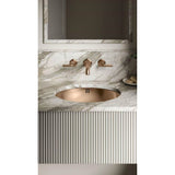 Bachata 20'' Oval Drop-In/Undermount Bathroom Sink