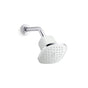 Kohler - CinqE Square single-function filtered showerhead, 1.75 gpm - Polished Chrome