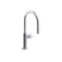 Kohler - BilletE Pull-down kitchen sink faucet with two-function sprayhead - Polished Chrome
