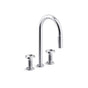 Kohler - BilletE Pull-down kitchen sink faucet with two-function sprayhead - Polished Chrome