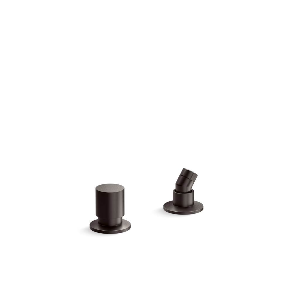 Kohler - Components Deck-Mount Handshower Holder And Two-Way Diverter Valve - Brushed Graphite