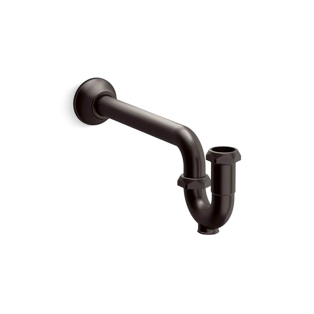 Kohler - Adjustable P-Trap With Long Tubing Outlet 1-1/4 in. X 1-1/4 in. - Brushed Graphite