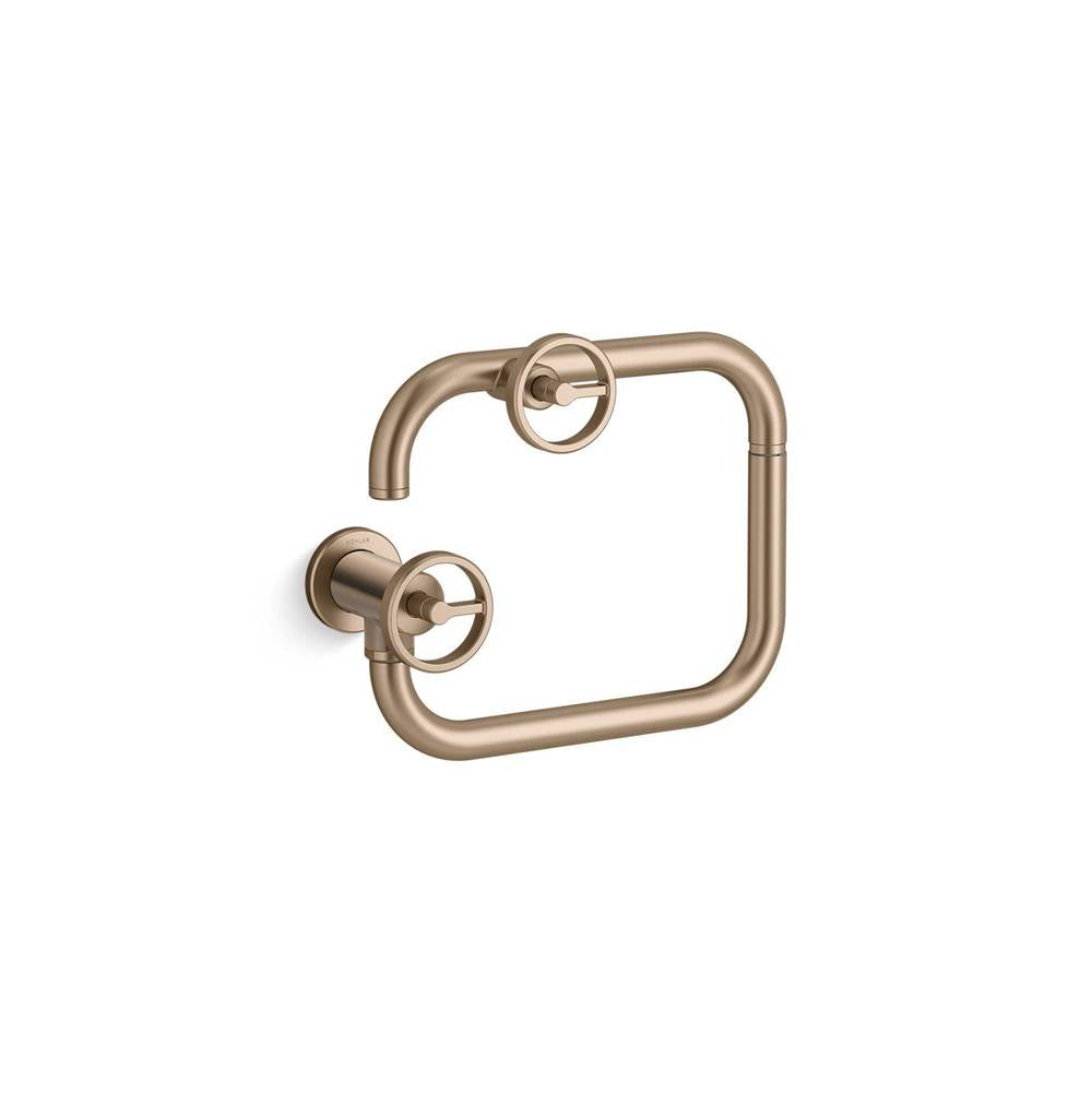 Kohler - BilletE Wall-mount pot filler - Vibrant Brushed Bronze