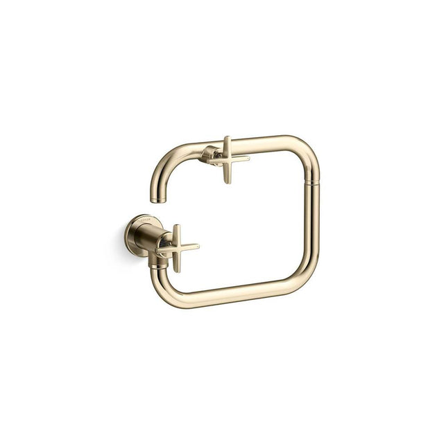 Kohler - BilletE Wall-mount pot filler - Vibrant French Gold