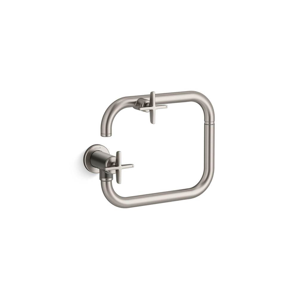 Kohler - BilletE Wall-mount pot filler - Vibrant Stainless