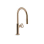 Kohler - BilletE Touchless pull-down kitchen sink faucet with two-function sprayhead - Vibrant Brushed Bronze