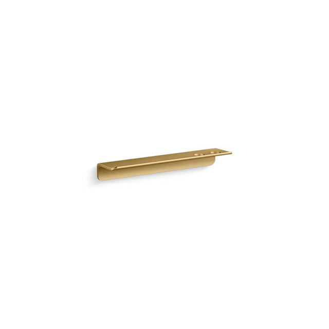 Kohler - Choreograph 14'' floating shower shelf - Vibrant Brushed Moderne Brass