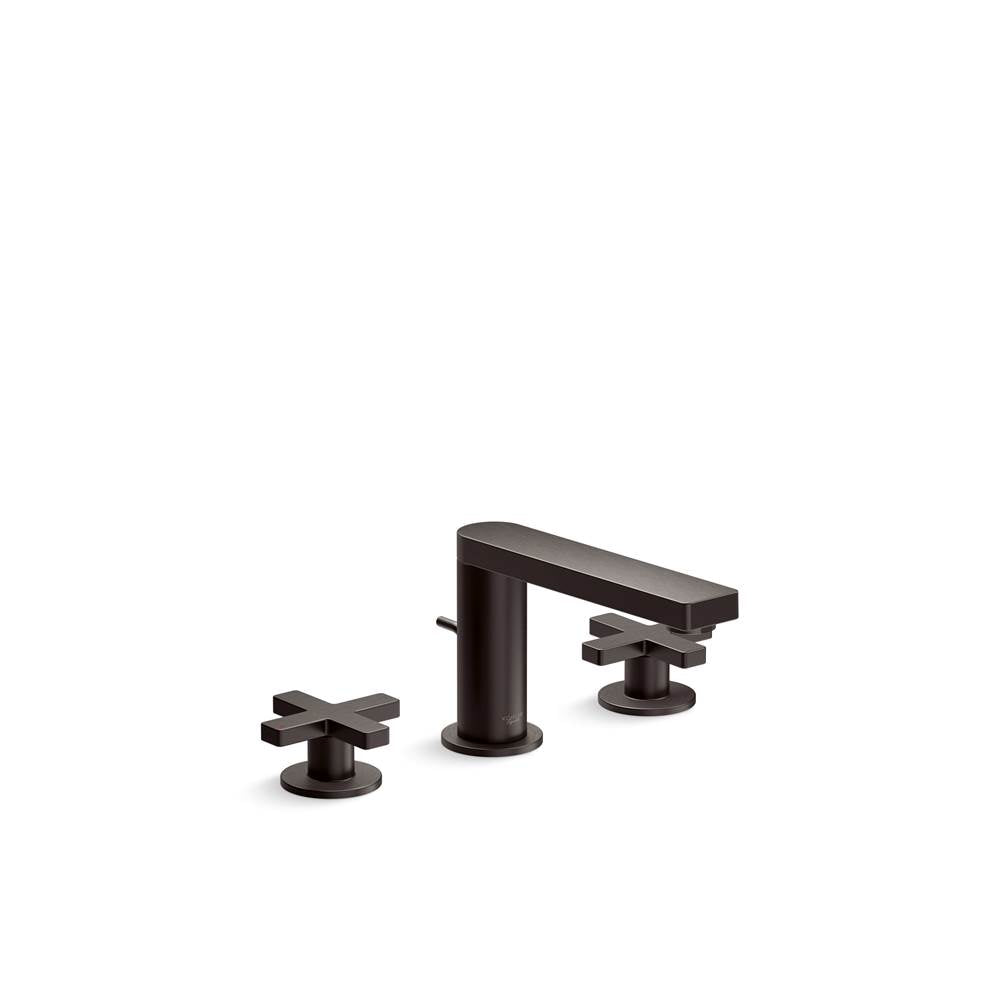 Kohler - Composed Widespread Bathroom Sink Faucet With Cross Handles 1.2 GPM - Brushed Graphite