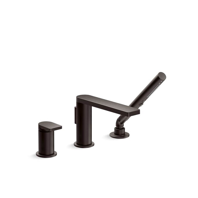 Kohler - Composed Deck-Mount Bath Faucet With Handshower - Brushed Graphite